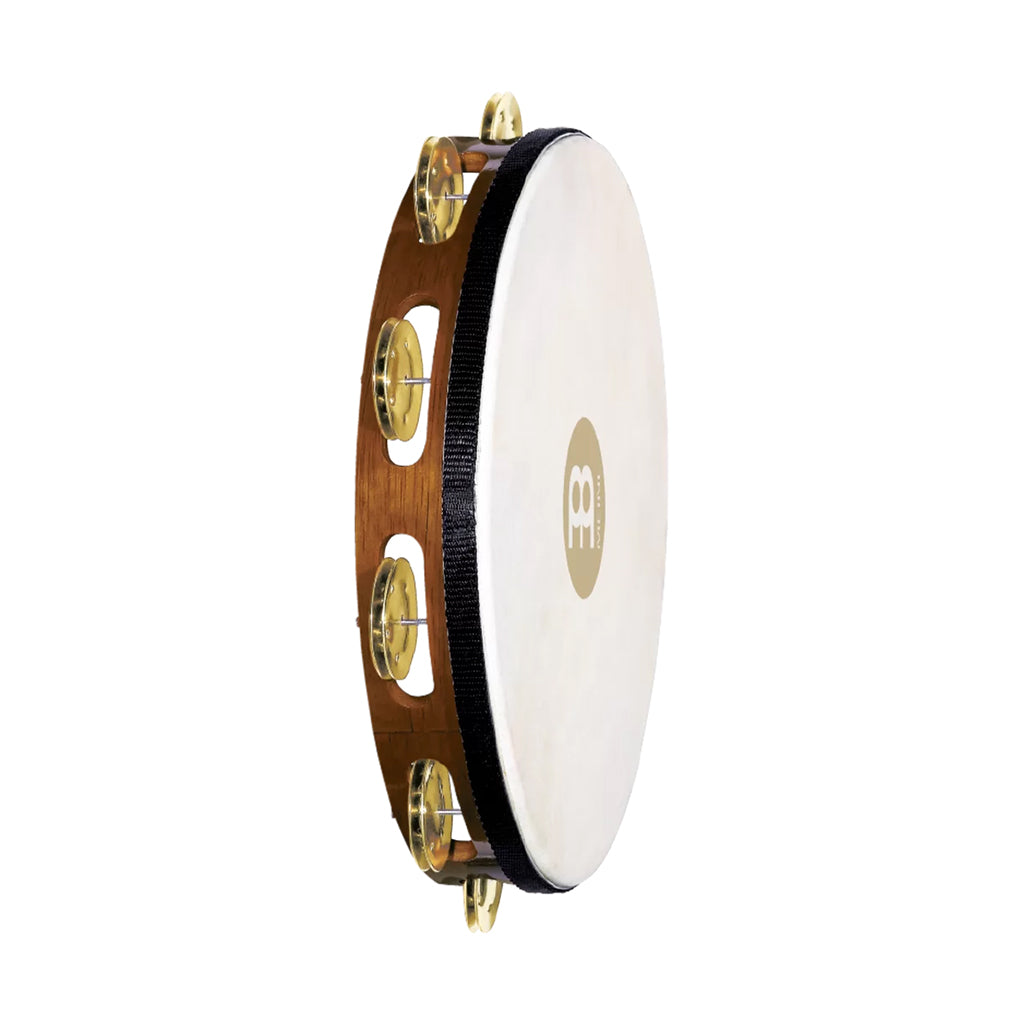 Meinl - Tambourine - 1 Row Brass Jingles - African Brown