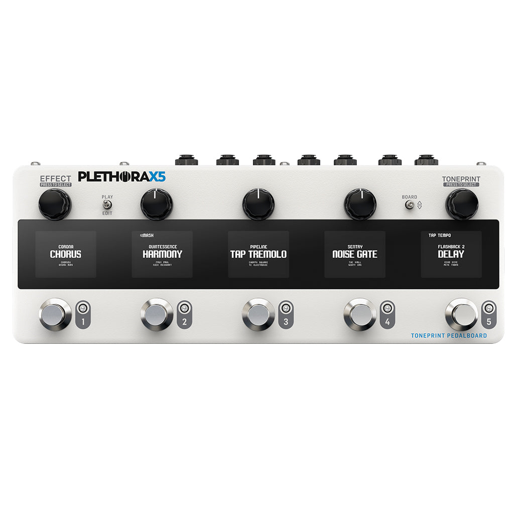 TC Electronic Plethora X5 TonePrint Pedal Board