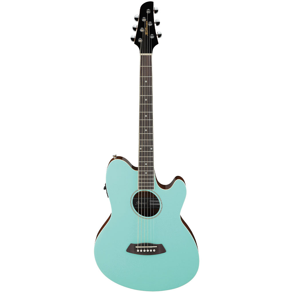 Ibanez - TCY10E Acoustic Guitar - Sea Foam Green High Gloss