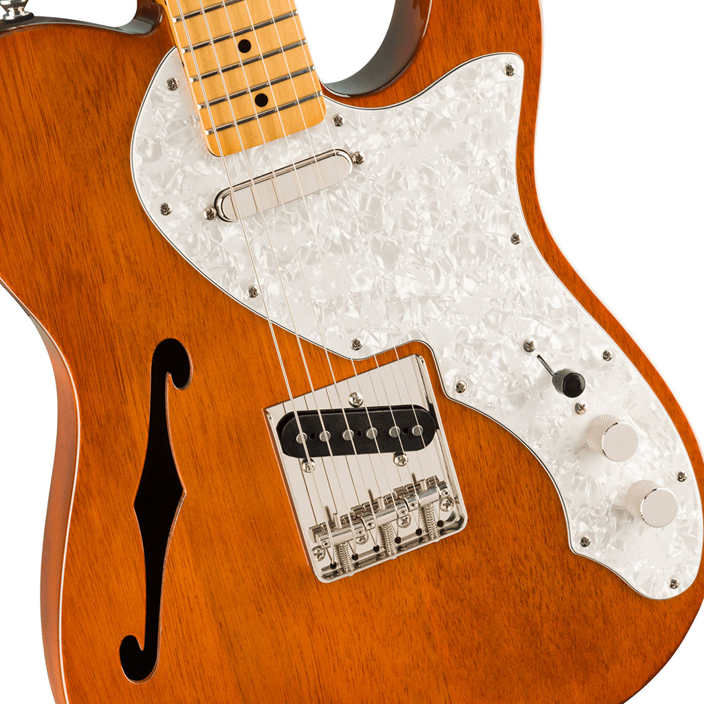 Squier Classic Vibe 60's Telecaster Thinline - Natural - Maple Neck