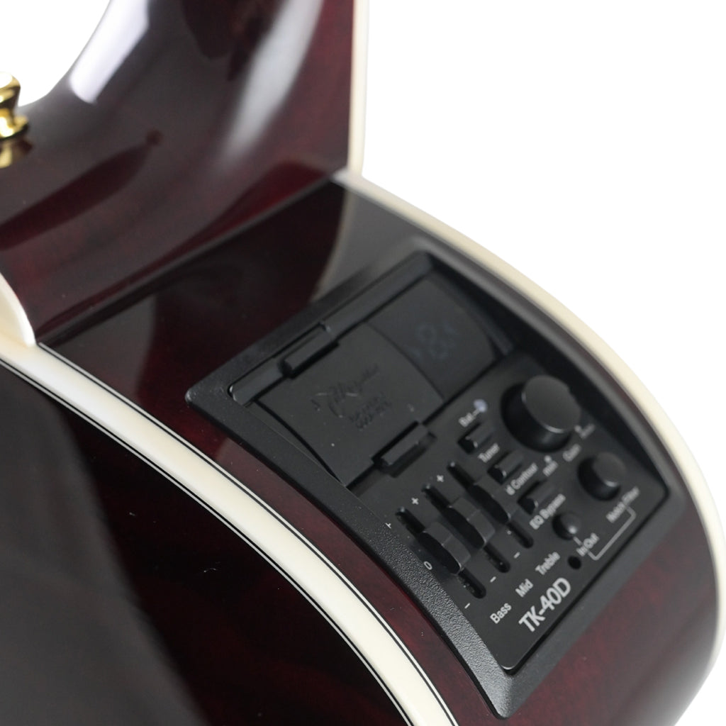 Takamine USED GN75CE WR NEX Acoustic Guitar Wine Red S N TC20121350