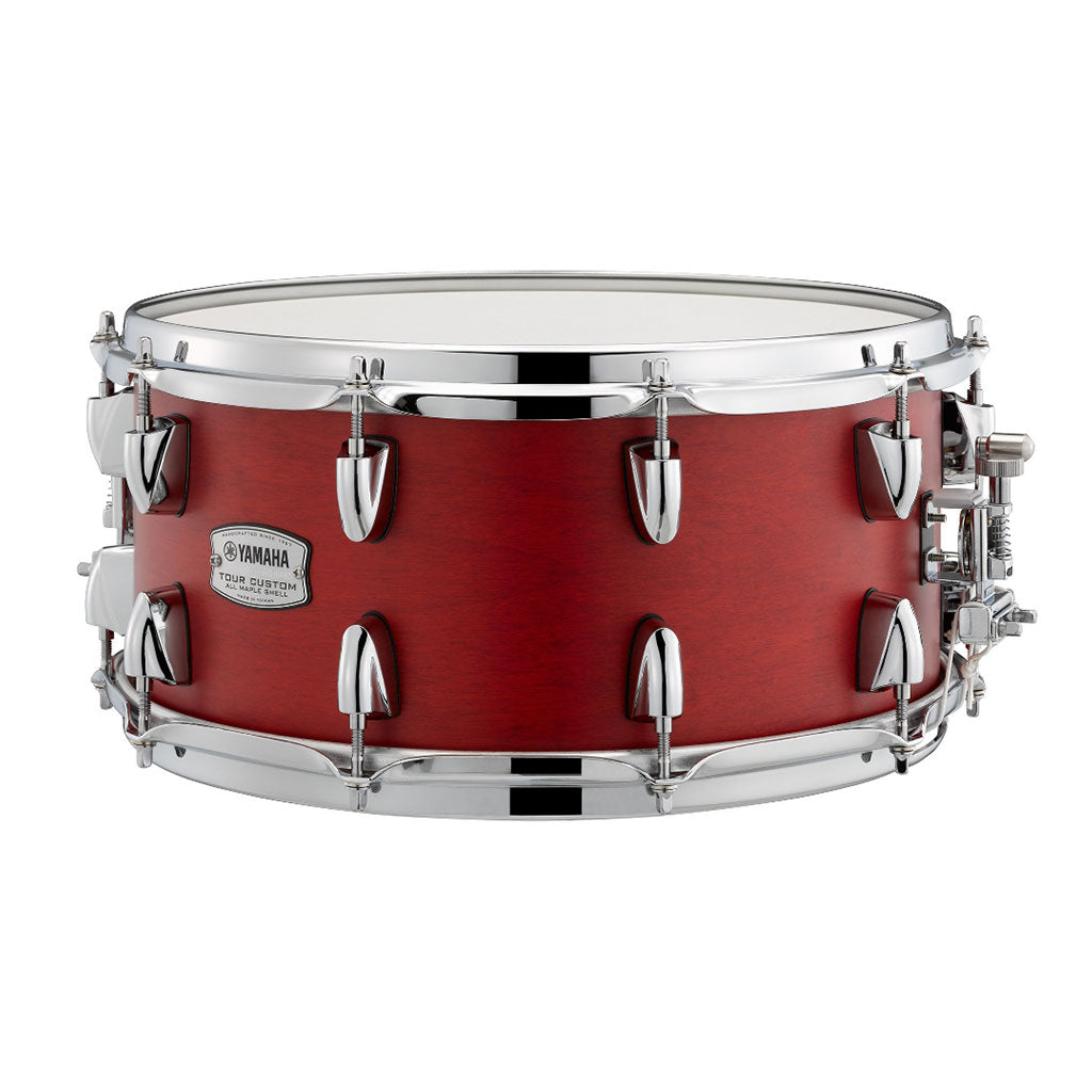 Yamaha - Tour Custom - Maple Snare - 14x5.5 - Candy Apple Satin