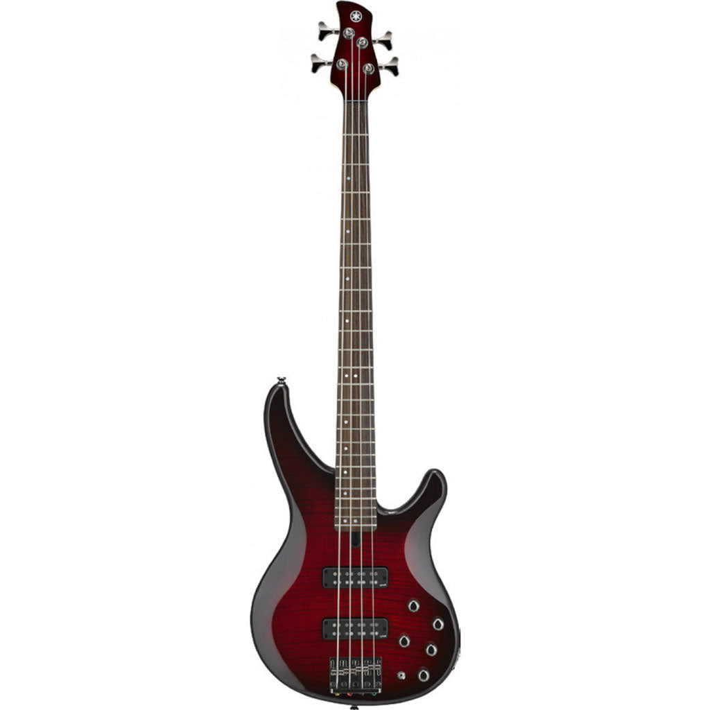 Yamaha TRBX604FMDRB Electric Bass Guitar - Dark Red Burst