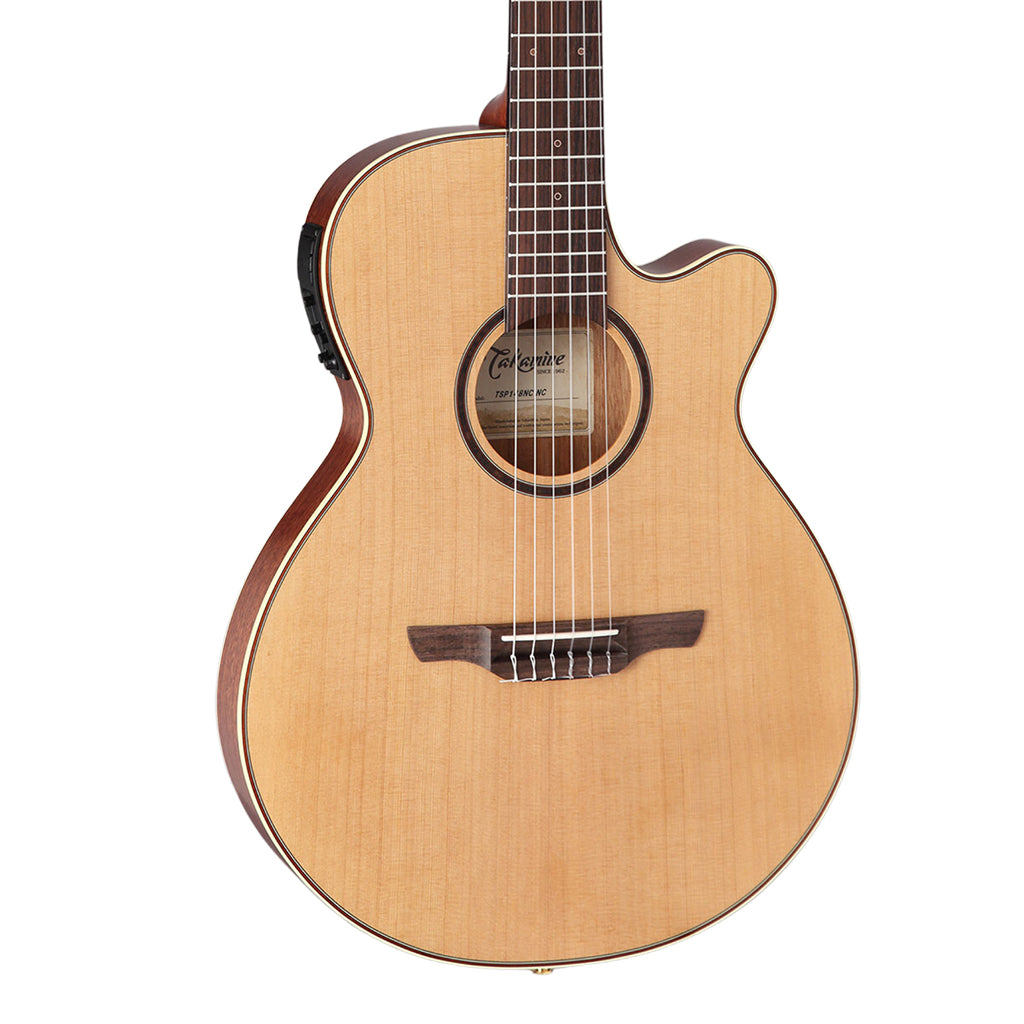 Takamine Thinline Nylon String with Cutaway Acoustic Guitar