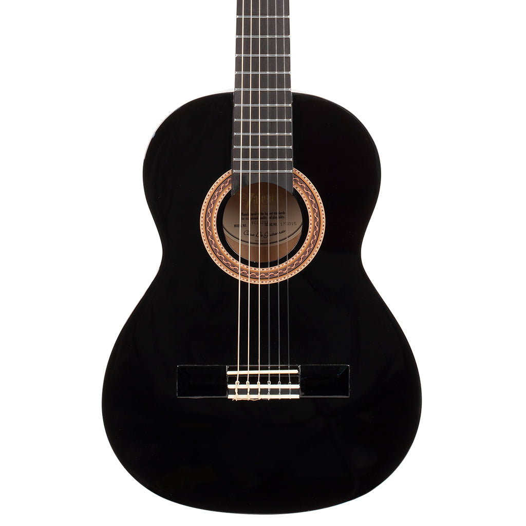 Valencia - 1/2 Size Nylon String Acoustic Guitar - Black