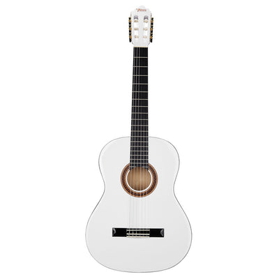 Valencia 100 Series 4 4 Classical Guitar White