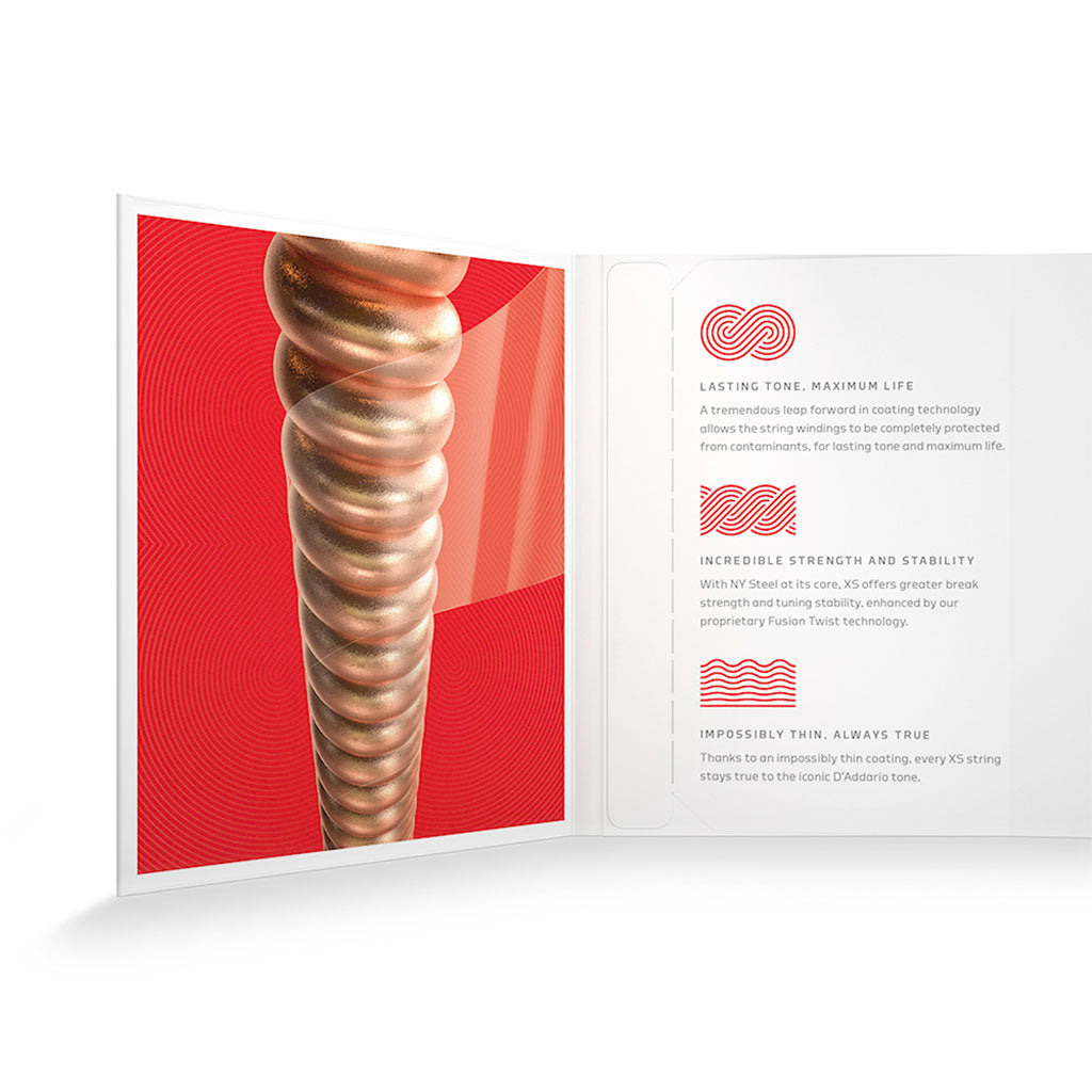 D'Addario - XS Phosphor Bronze - Acoustic Guitar Strings - 13-56