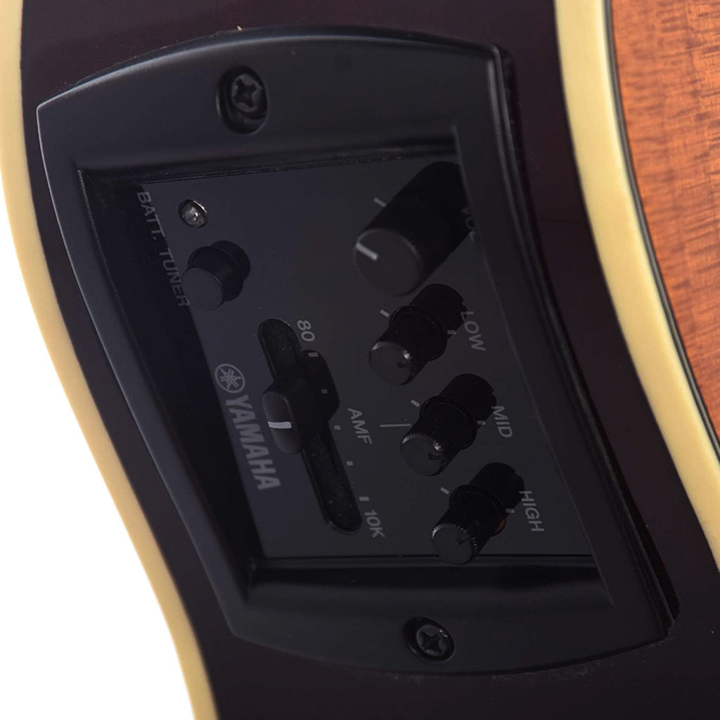 Yamaha APX600FM Amber Flamed Maple Acoustic Electric Guitar