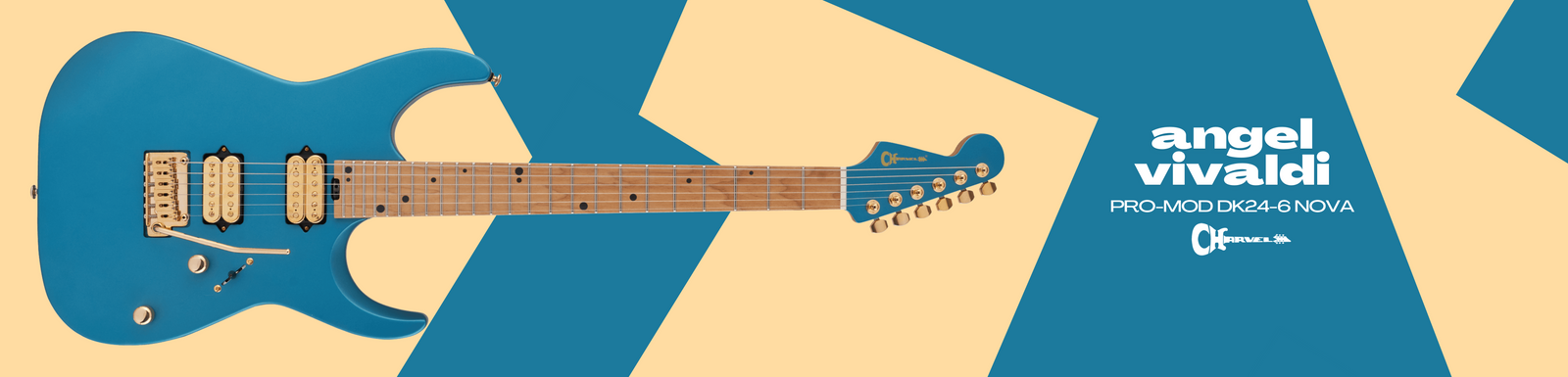 One of Charvel's best known shredders, Angel Vivaldi releases second signature Pro-Mod DK-24 6.-Sky Music