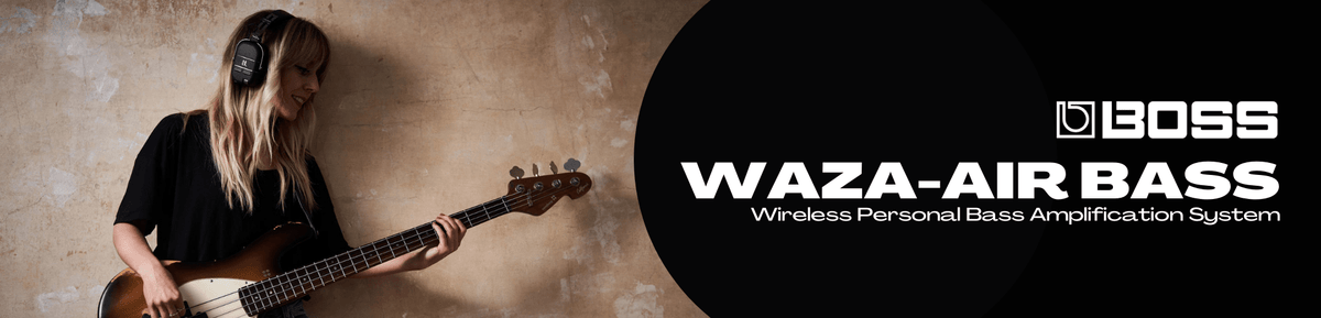 Bassists rejoice as Boss launch WAZA-Air Bass Headphones - Sky Music
