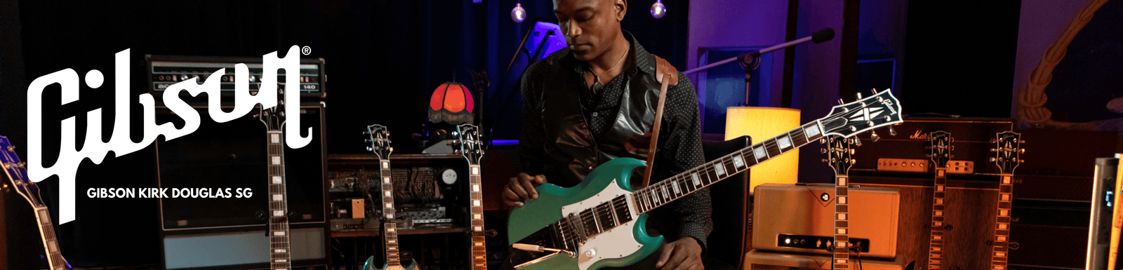 Gibson 2021: Signature SG for Roots guitarist Kirk Douglas!-Sky Music