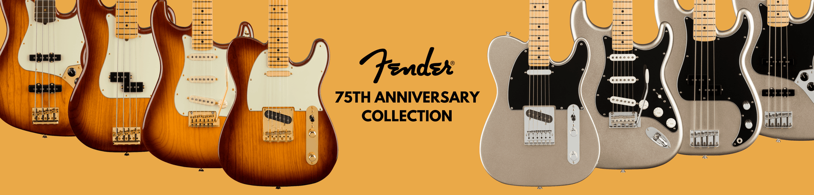 Fender unveil the 75th Anniversary Collection - Sky Music
