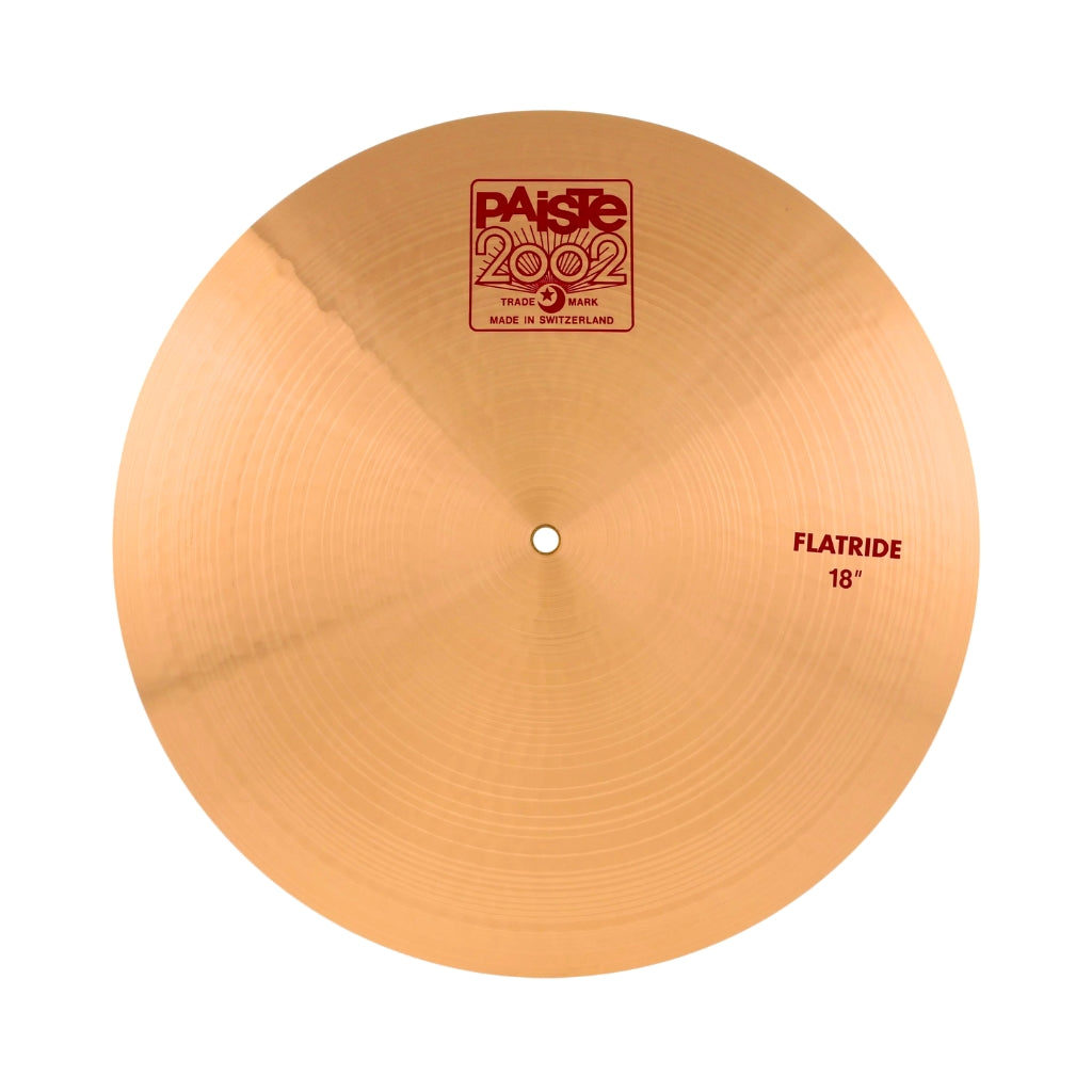 Paiste - 18" 2002 - Flat Ride