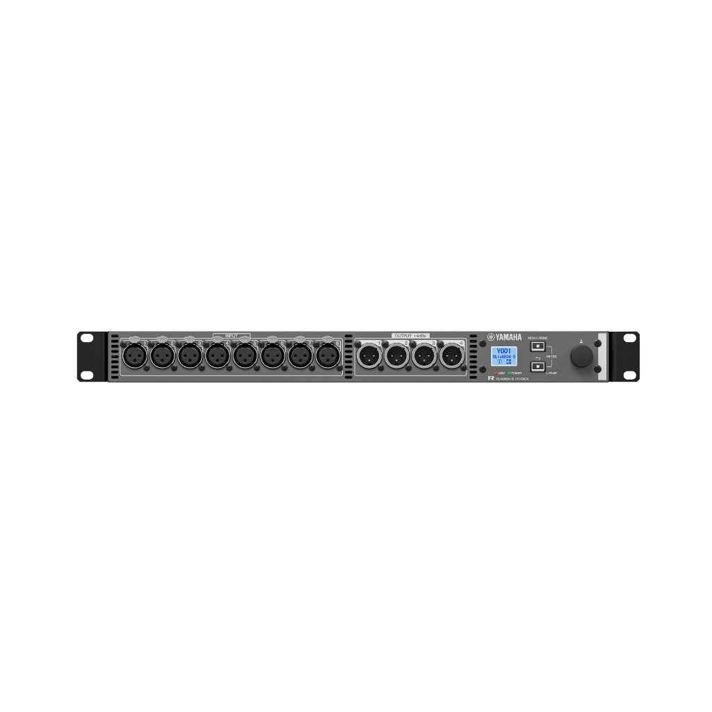 Yamaha - RUio0804-D 8-input/4-output - Dante Expansion Rack