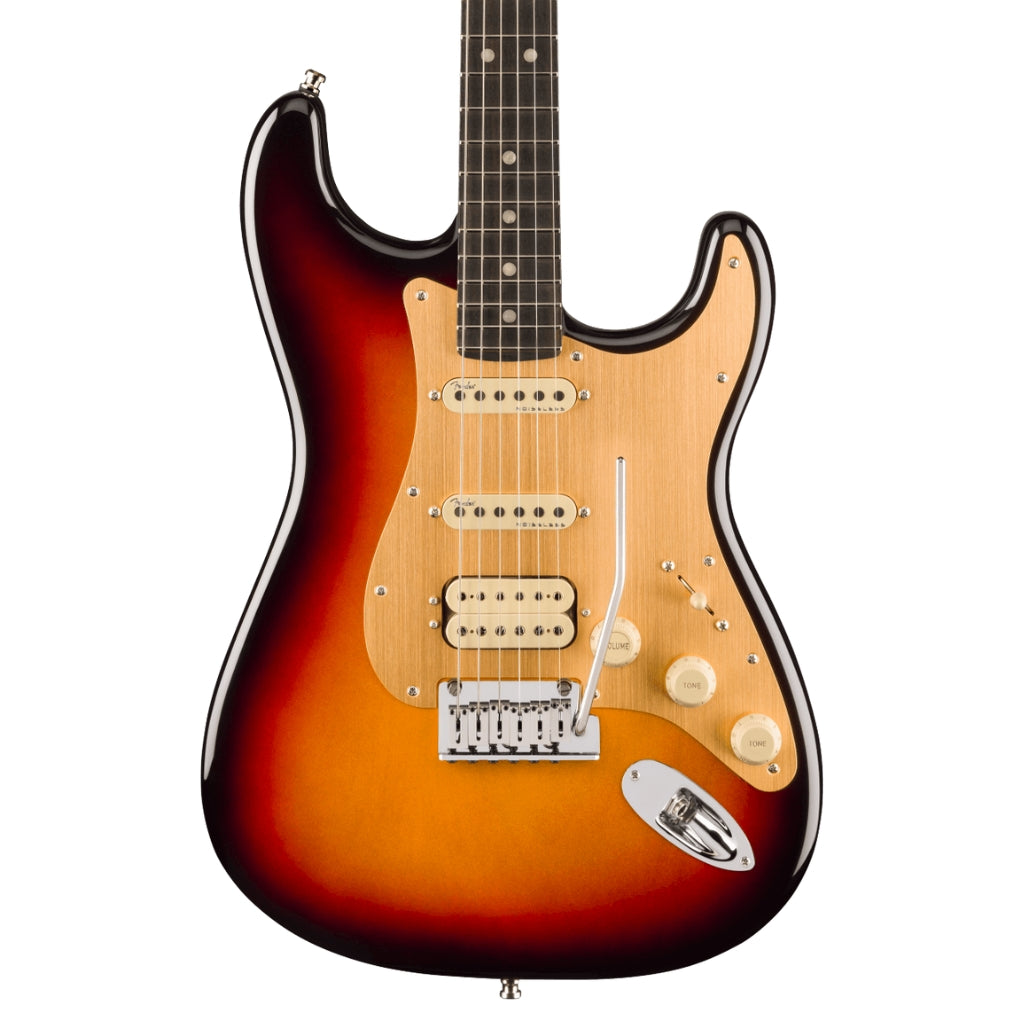 Fender - American Ultra II Ebony Fingerboard HSS Stratocaster - Ultraburst