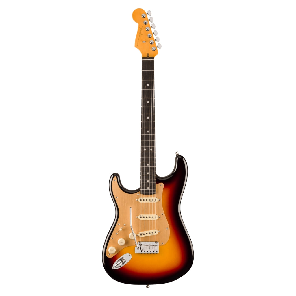 Fender - American Ultra II Ebony Fingerboard Left Handed Stratocaster - Ultraburst