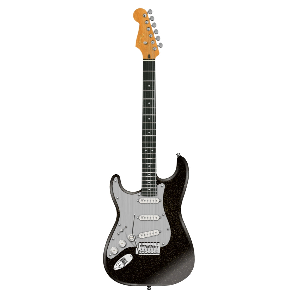 Fender - American Ultra II  Ebony Fingerboard Left Handed Stratocaster - Texas Tea