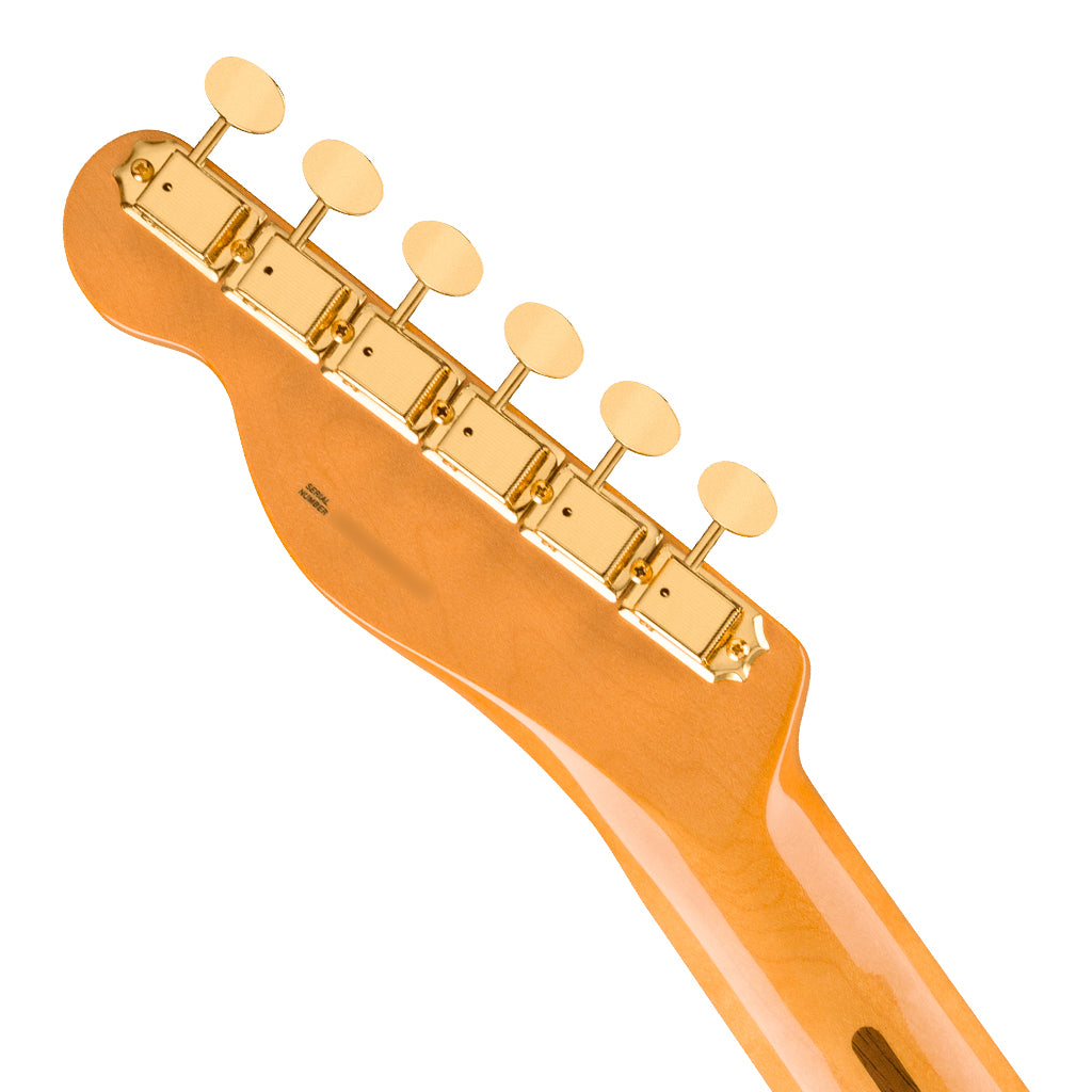 Fender Limited Edition Buck Owens Telecaster with Maple Fingerboard Red Silver and Blue Sparkle