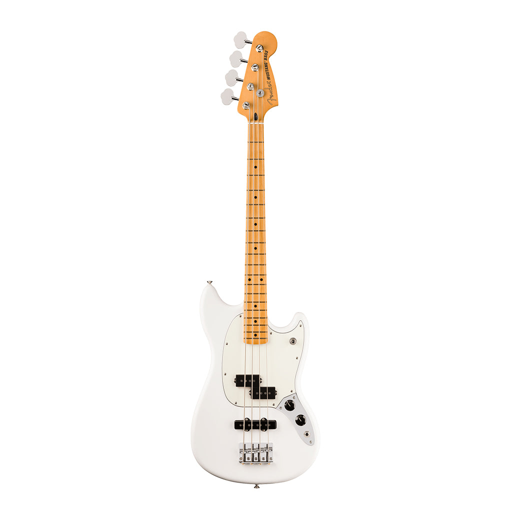 Fender Player II Mustang Bass Maple Fretboard Polar White
