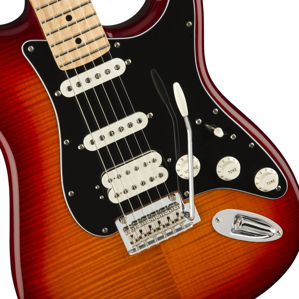 Fender - Player Stratocaster HSS Plus Top - Aged Cherry Burst, Maple Fingerboard