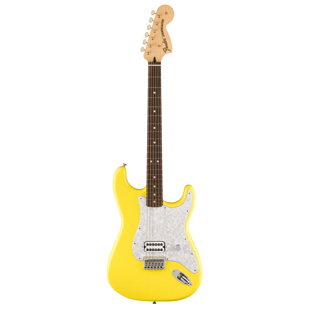 Fender - Limited Edition Tom Delonge Stratocaster® - Rosewood Fingerboard, Graffiti Yellow