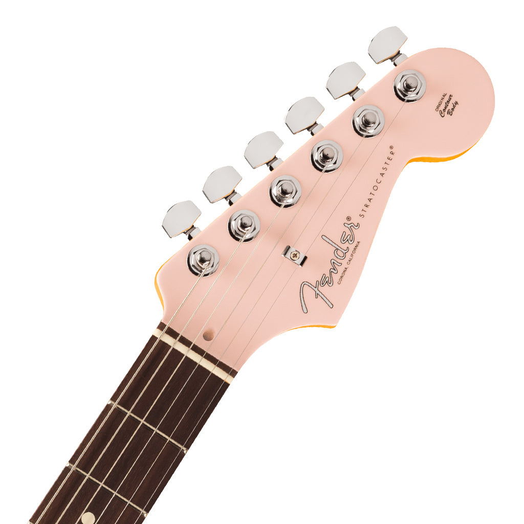 Fender American Professional II Stratocaster Limited Edition - Shell Pink with Matching Headstock - Rosewood Fingerboard