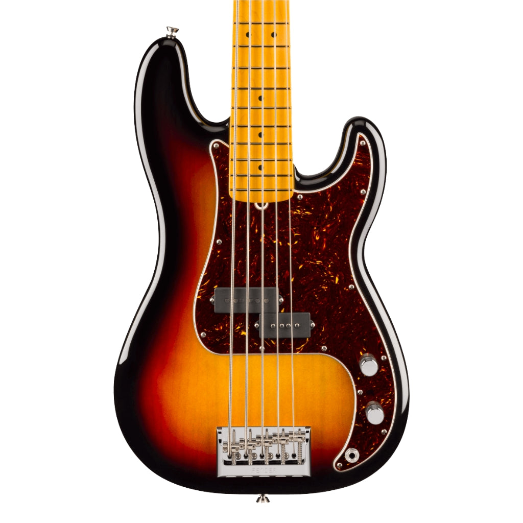 Fender - American Professional Precision Bass V Guitar - 3-Color Sunburst, Maple Fingerboard