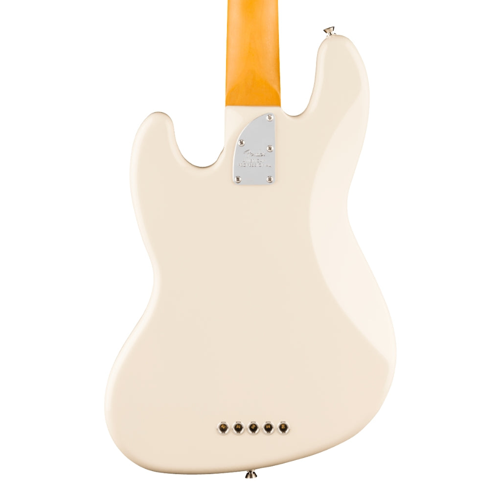 Fender - American Professional Jazz Bass V Guitar - Olympic White, Rosewood Fingerboard