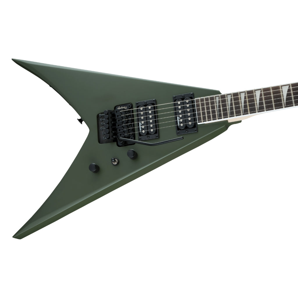 Jackson - JS Series King V JS32 Electric Guitar - Matte Army Drab, Amaranth Fingerboard