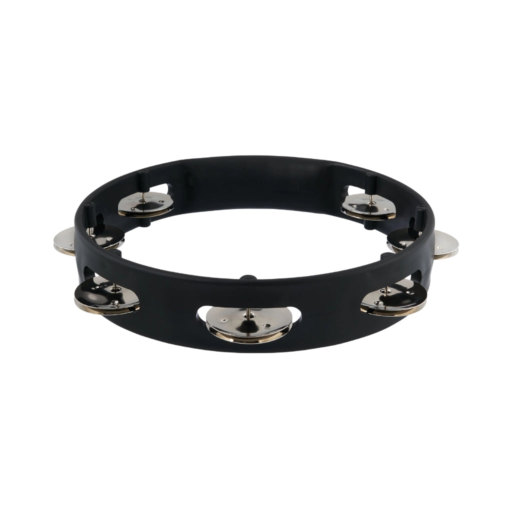 Latin Percussion - Aspire Tambourine - 8 inches, Black