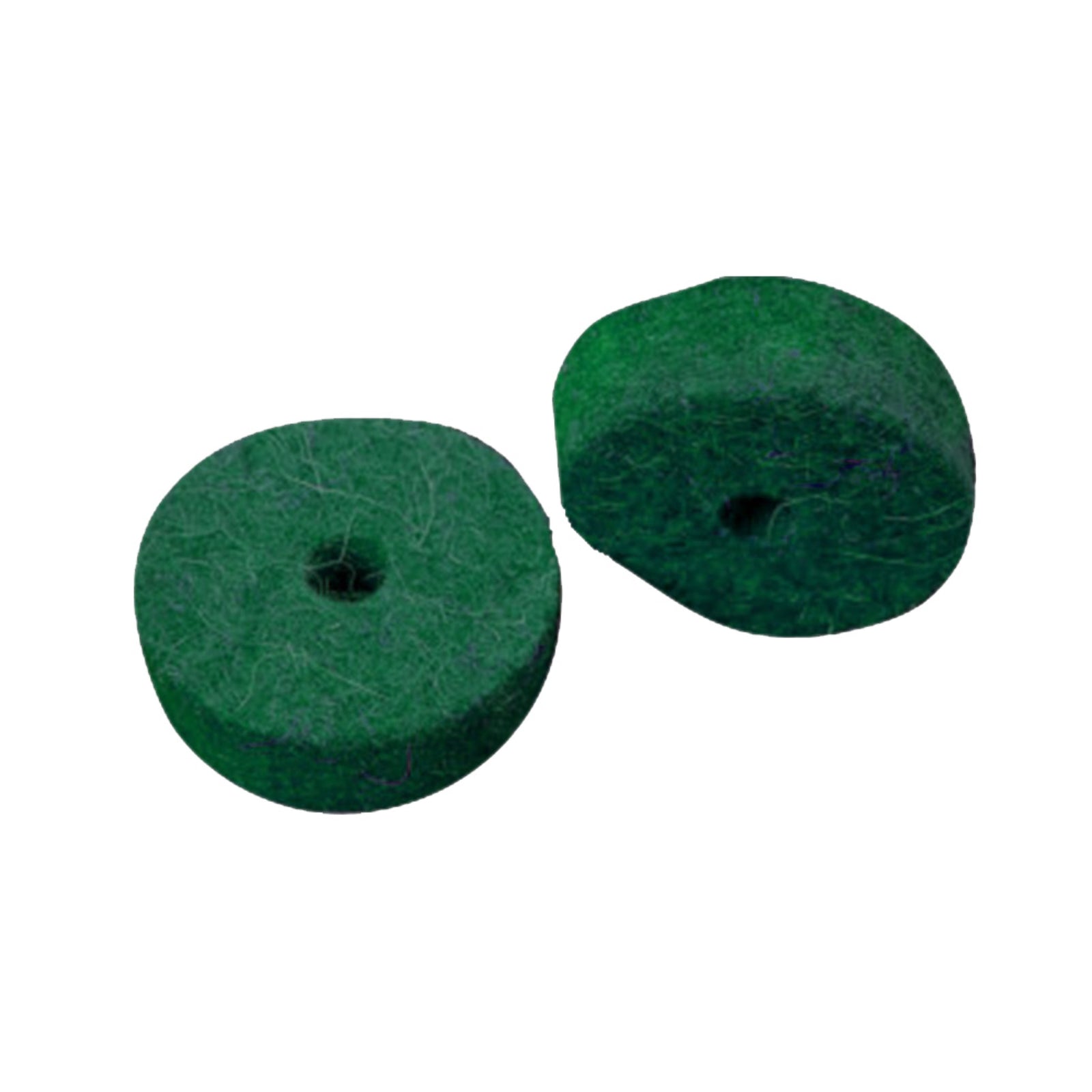 Tuner Fish - Cymbal Felts - 10 Pack, Green
