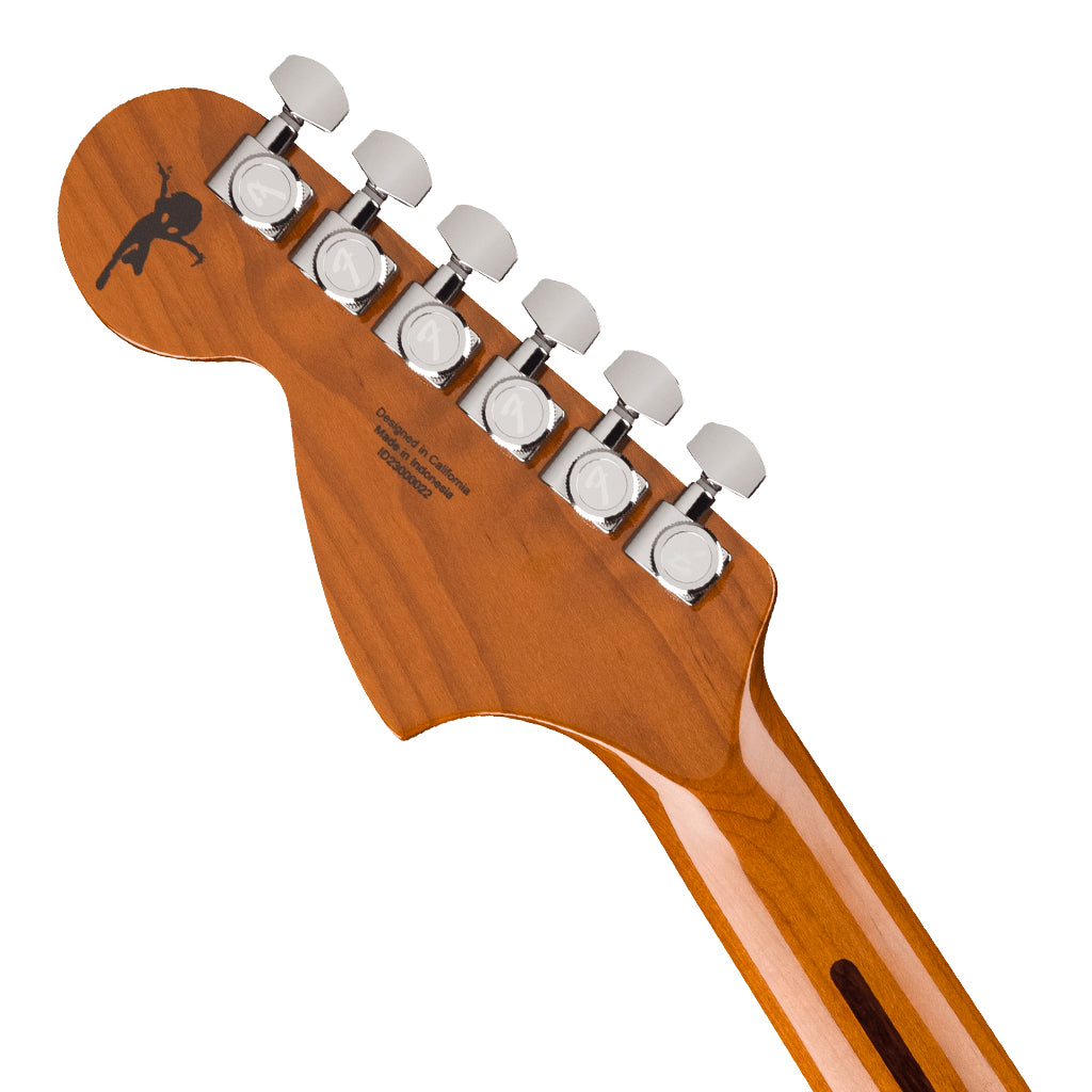 Fender Tom Delonge Starcaster in Satin Shoreline Gold