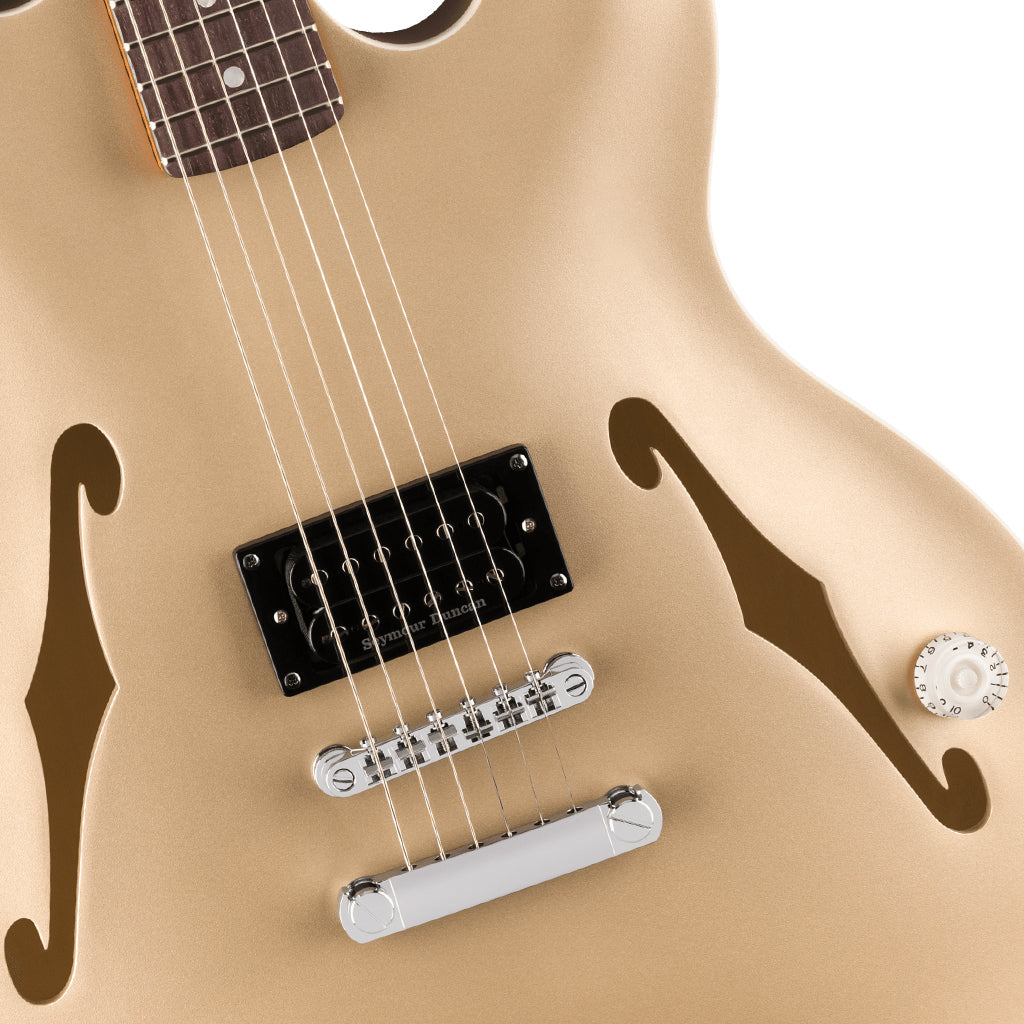 Fender Tom Delonge Starcaster in Satin Shoreline Gold