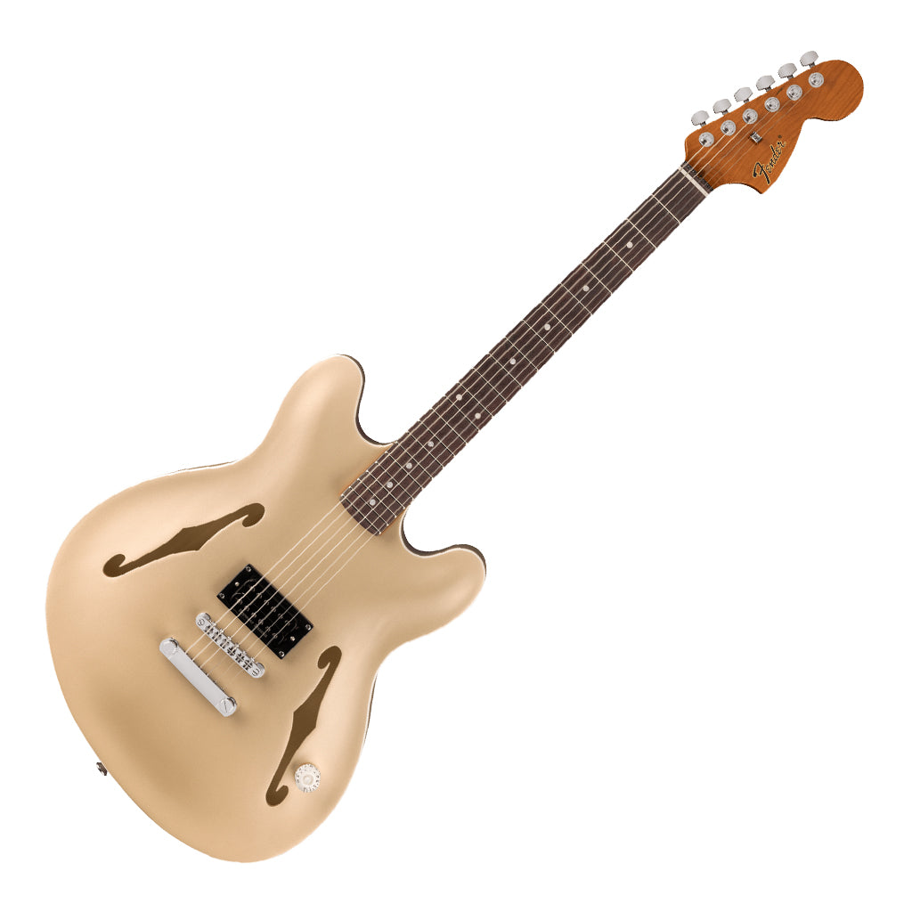 Fender Tom Delonge Starcaster in Satin Shoreline Gold