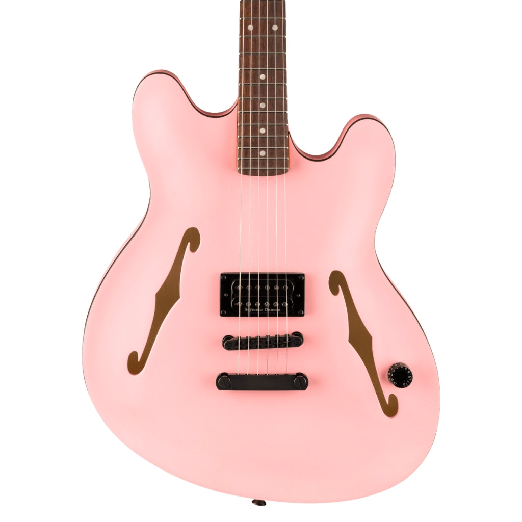Fender - Tom Delonge Starcaster in - Satin Shell Pink