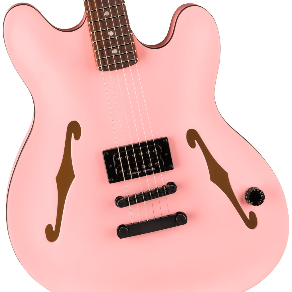 Fender - Tom Delonge Starcaster in - Satin Shell Pink