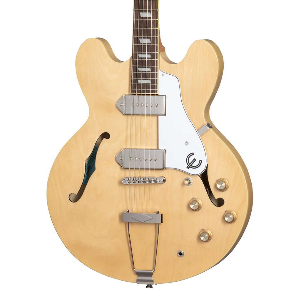 Epiphone Casino Rosewood Fingerboard Hollowbody Electric Guitar - Natural