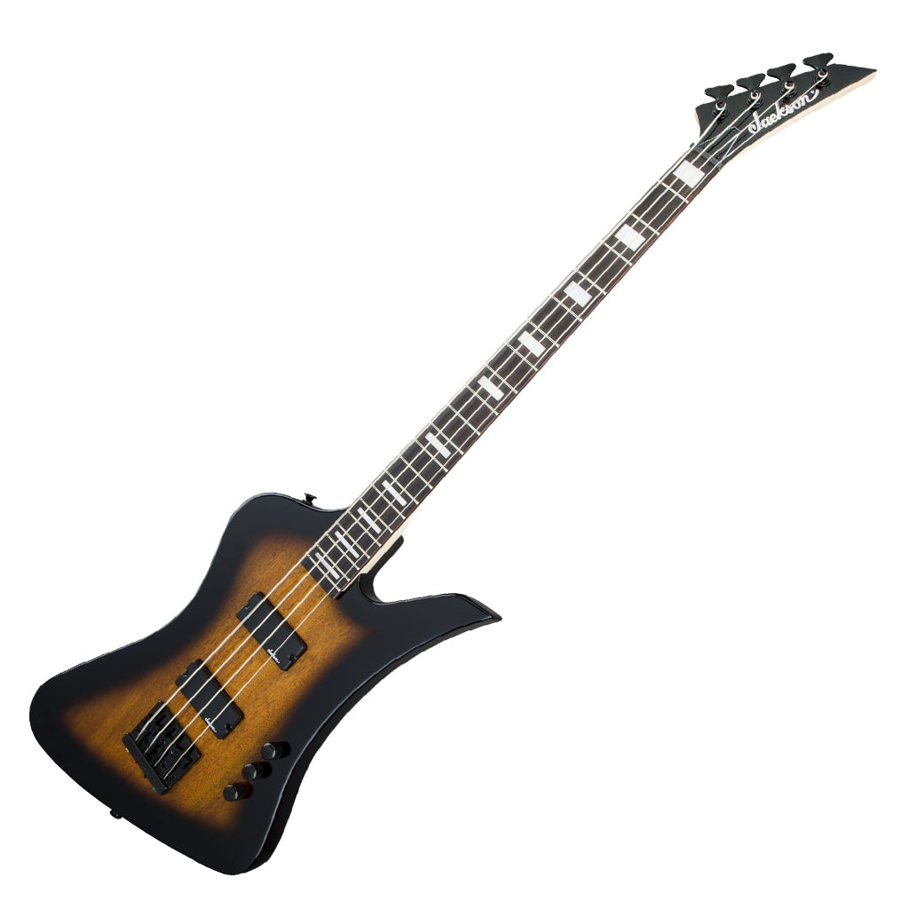 Jackson - JS Series Kelly Bird IV JS2 Bass Guitar - Tobacco Burst, Amaranth Fingerboard
