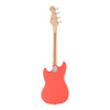 Squier Sonic™ Bronco™ Bass - Maple Fingerboard - White Pickguard - Tahitian Coral
