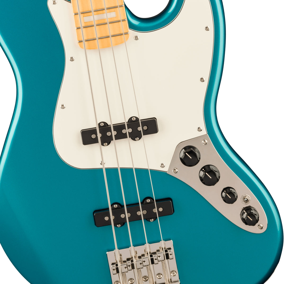 Squier - Classic Vibe Active '70s Jazz Bass Guitar - Ocean Turquoise, Maple Fingerboard