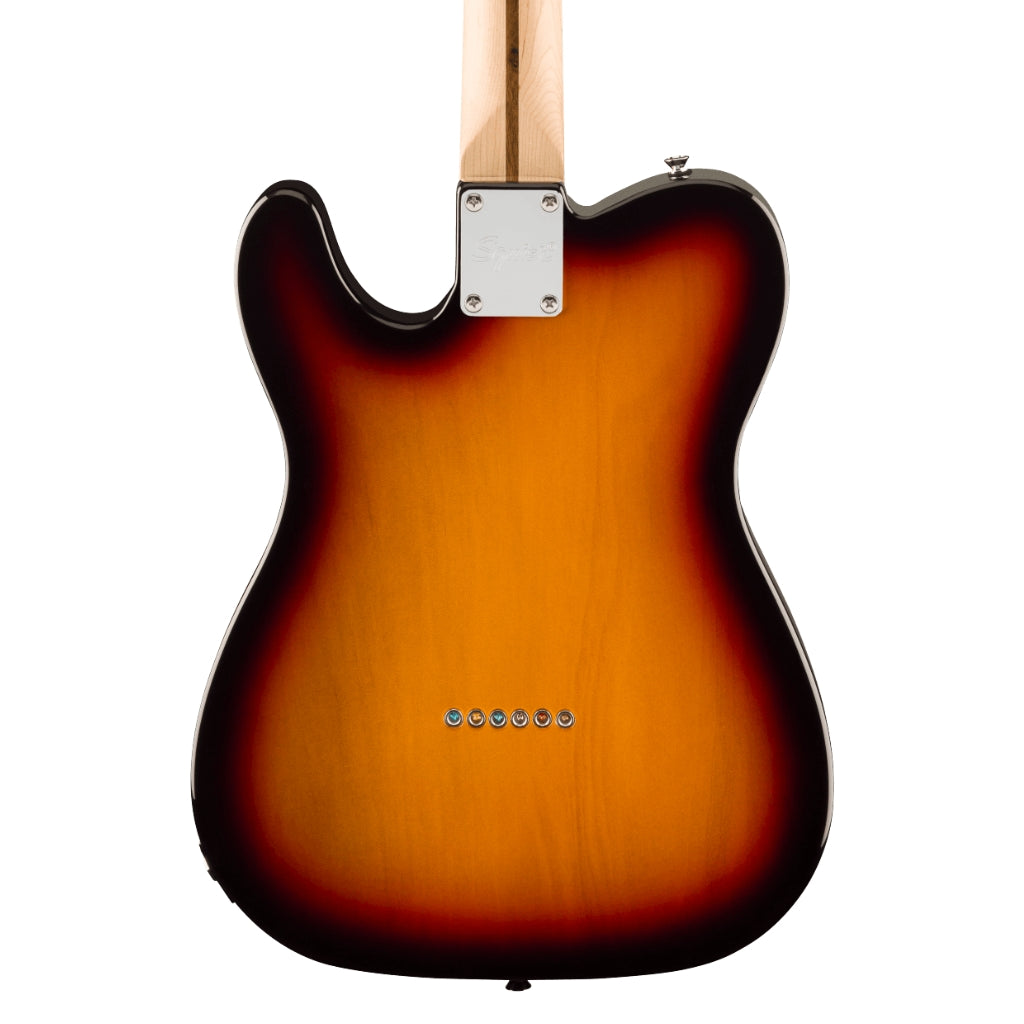 Squier - Affinity Series Telecaster Thinline Maple Fingerboard with White Pickguard - 3 Colour Sunburst