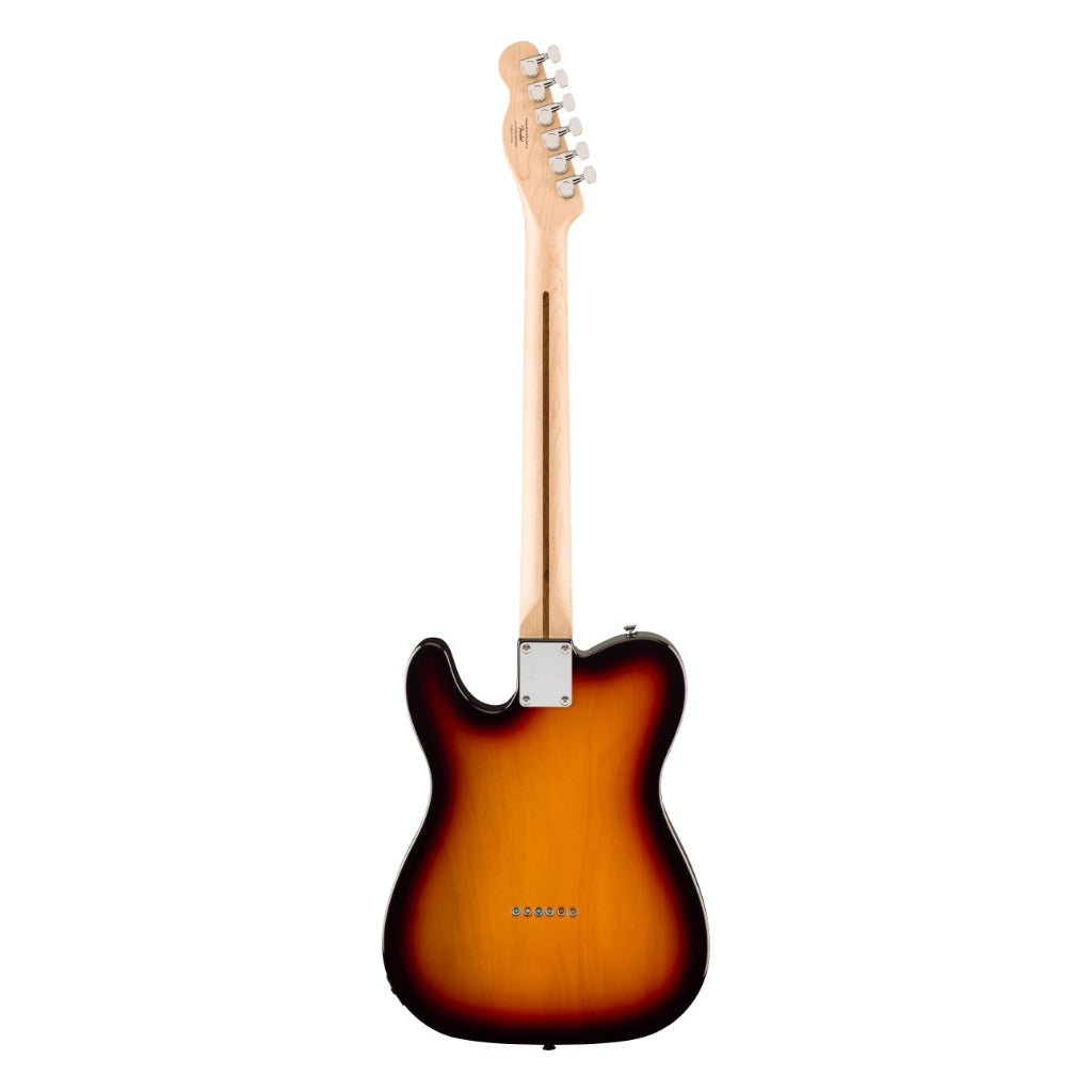 Squier - Affinity Series Telecaster Thinline Maple Fingerboard with White Pickguard - 3 Colour Sunburst