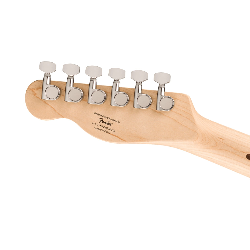 Squier - Affinity Series Telecaster SH Flame Maple Top and Maple Fingerboard with Black Pickguard - Mocha