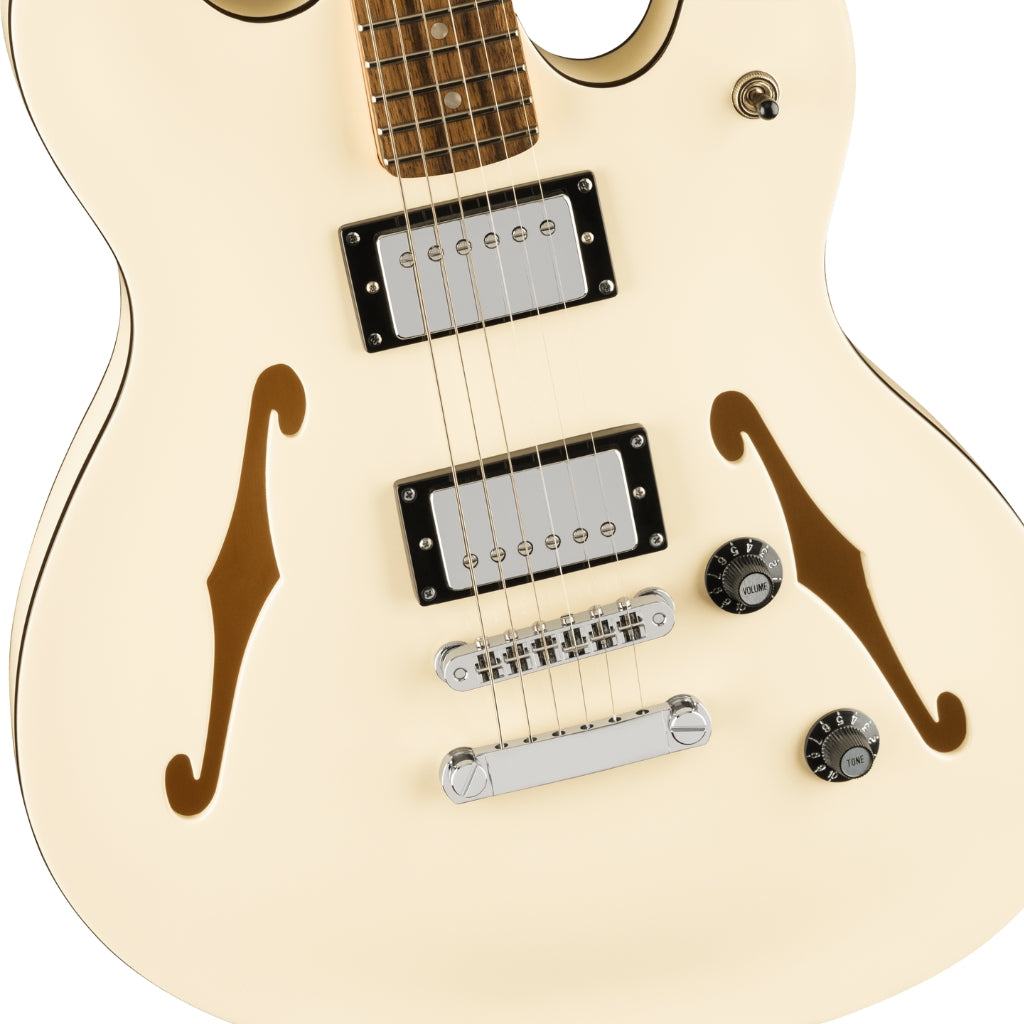 Squier - Affinity Series Starcaster Deluxe Laurel Fingerboard - Olympic White