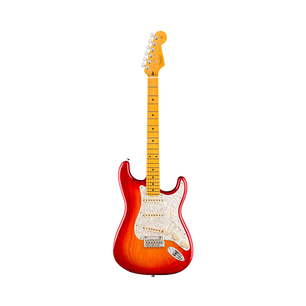 Fender American Professional Stratocaster Maple Electric Guitar - Aged Cherry Burst