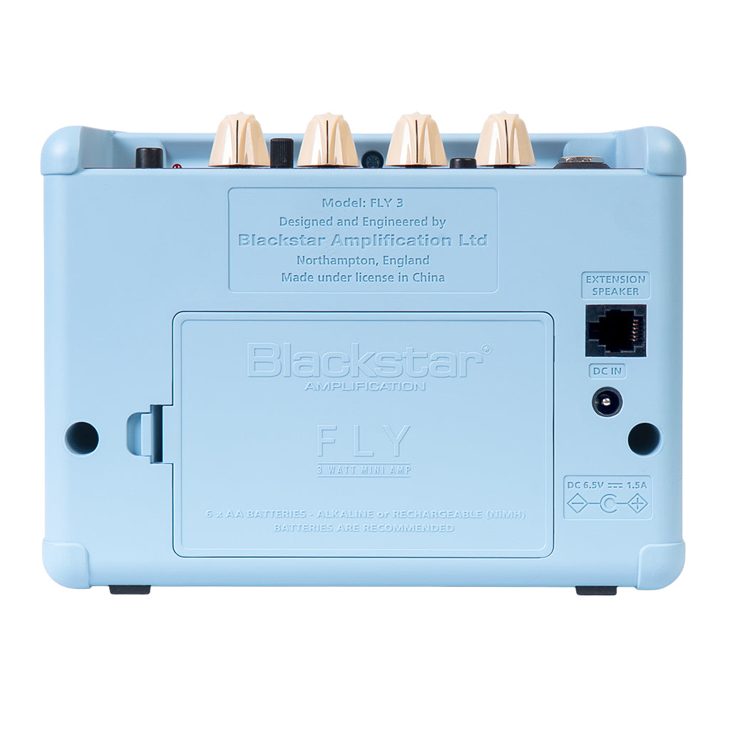 Blackstar Fly 3-Watt 2-Channel Compact Amplifier- Baby Blue Union Jack