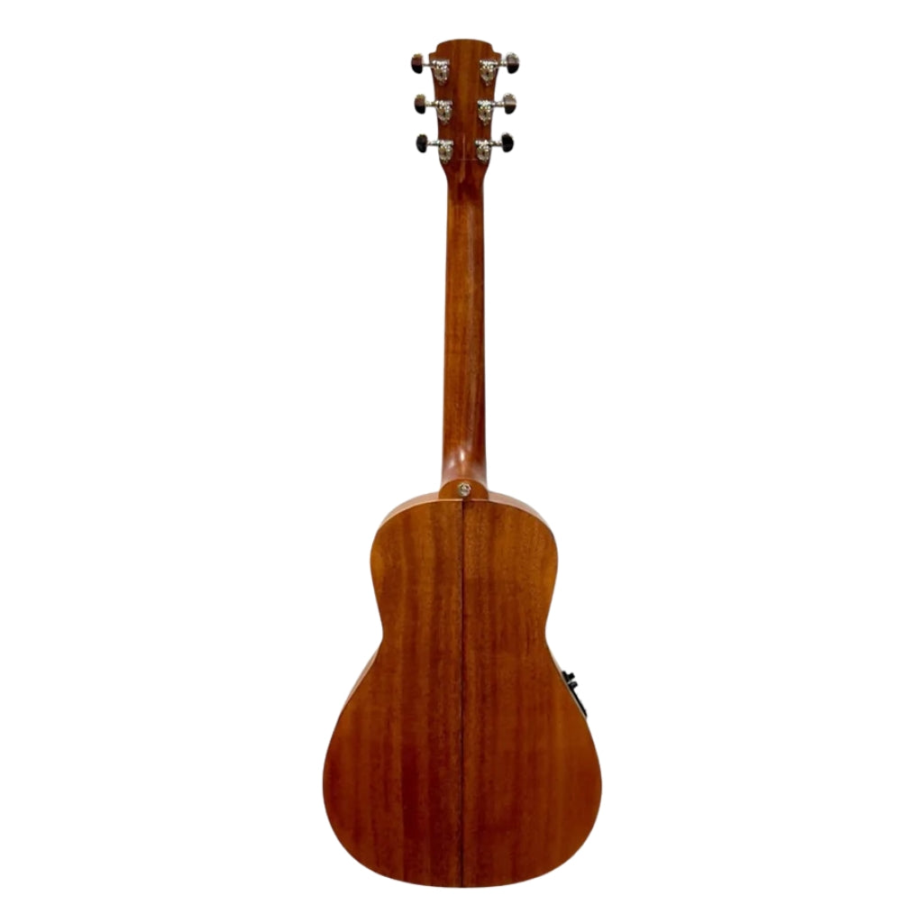 Cole Clark - SPM1E-MMAH Studio Parlour Mini Acoustic Electric Guitar - All Mahogany