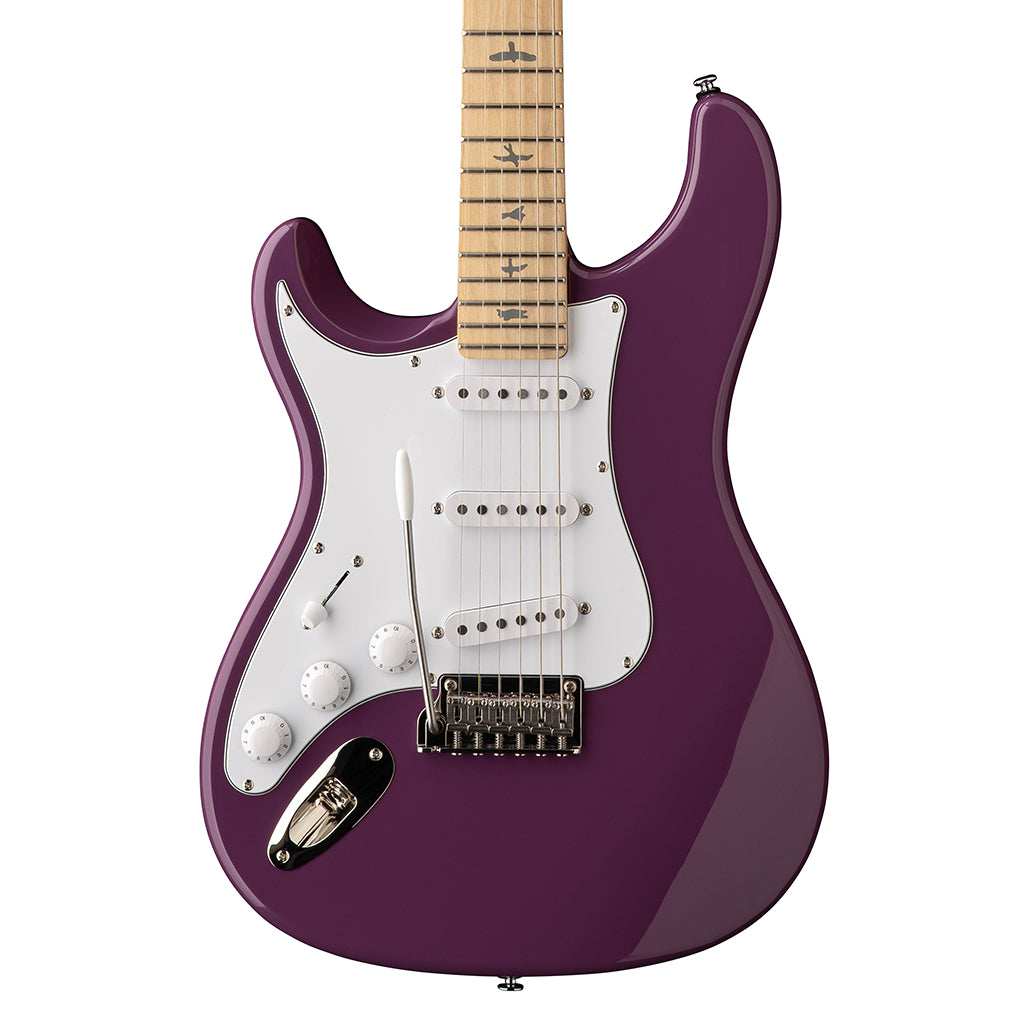 PRS SE Silver Sky Maple Fretboard Left Handed - Summit Purple