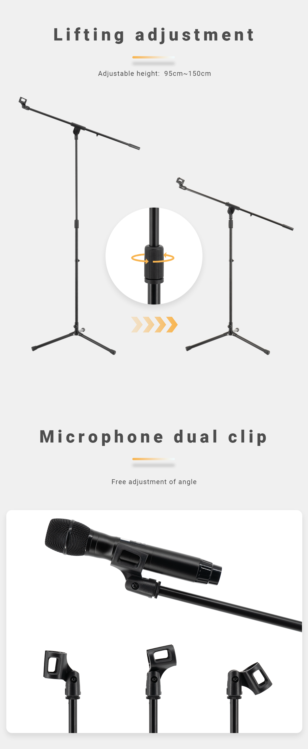 Lebeth Microphone Stand MJ-323