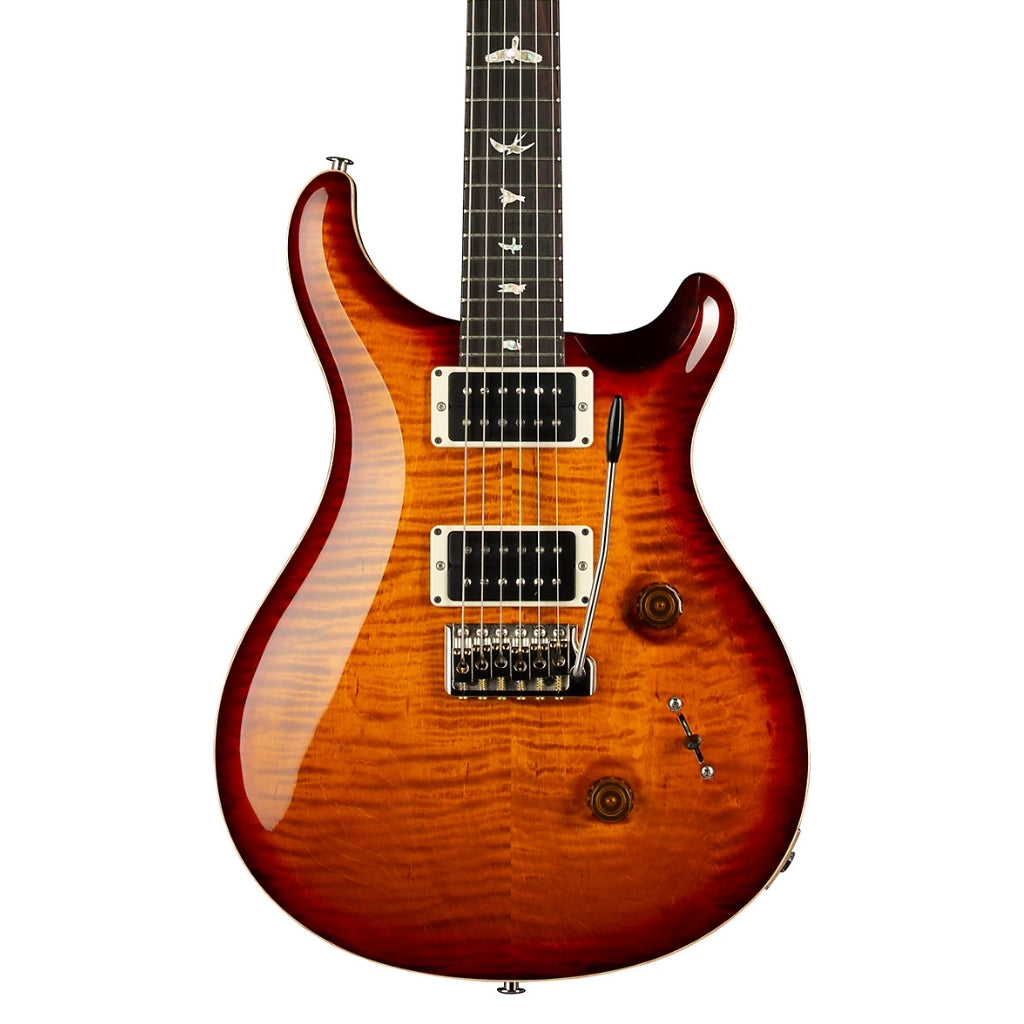 PRS - Custom 24 Pattern Thin Electric Guitar - Dark Cherry Burst